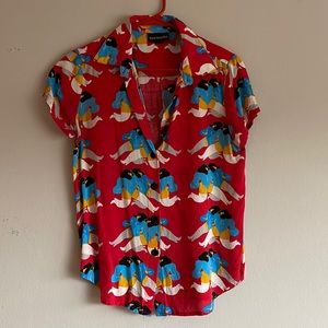 Nooworks Button Up ❤️💙💛🤍